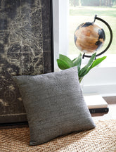 A2Z Furniture - Ashley Furniture - Edelmont Pillows - Pillow / Black/Linen - A1000962P